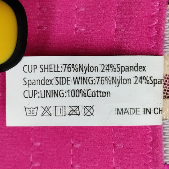 Strapless Lip Pattern Push Up With Cute Bling Accent - Picture 11 of 13